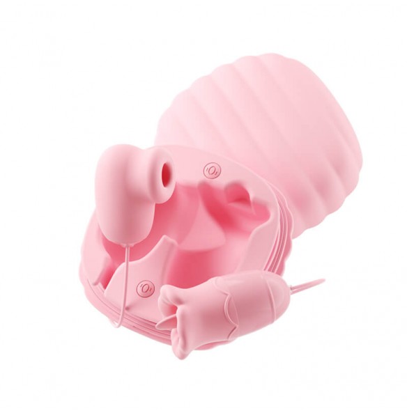 MizzZee - MagicBox Pleasure Suction Vibrating Egg (Chargeable - Pink) MizzZee - MagicBox Pleasure Suction Vibrating Egg (Chargeable - Pink)